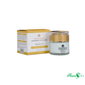 Mặt Nạ Hút Nám, Thải Độc, Dưỡng Trắng Da Detox White Hương Thảo Group Hũ 50ml