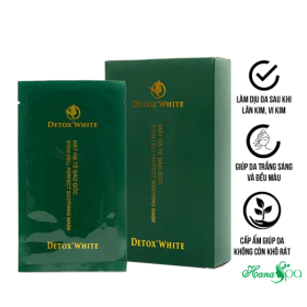 Mặt Nạ Tế Bào Gốc Xanh Stem Cell Perfect Soothing Mask Detox White (1 Miếng)