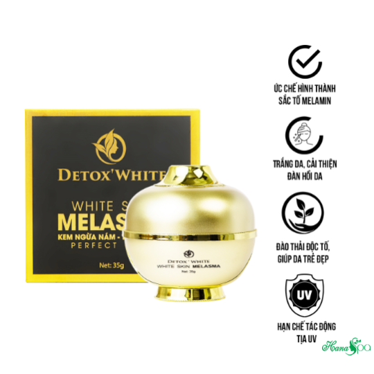 Kem Trị Nám Tàn Nhang White Skin Melasma Hương Thảo Group 35G