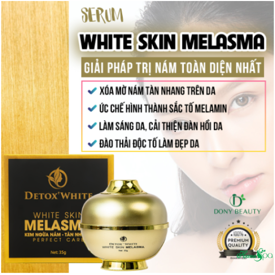 Kem Trị Nám Tàn Nhang White Skin Melasma Hương Thảo Group 35G