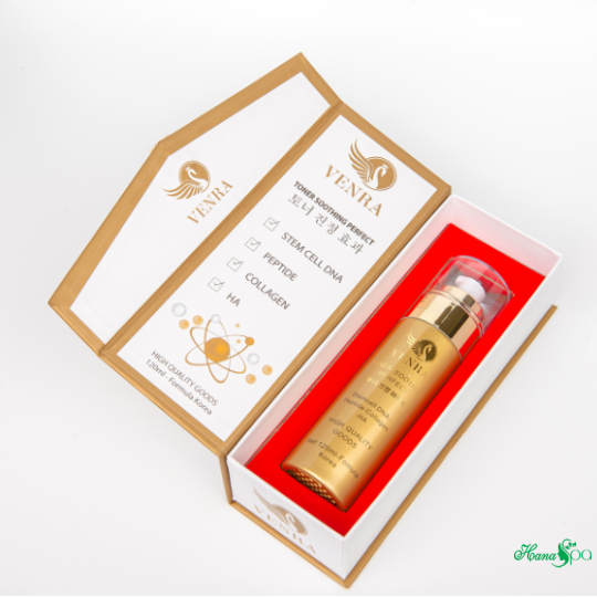 Toner Tế Bào Gốc Soothing Perfect Venra 120ml - Cấp Và Dưỡng Ẩm Cho Da, Se Khít Lỗ Chân Lông, Giúp Da Sáng Mịn